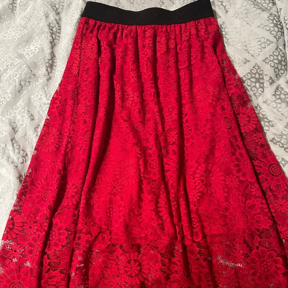 LuLaRoe red Lola